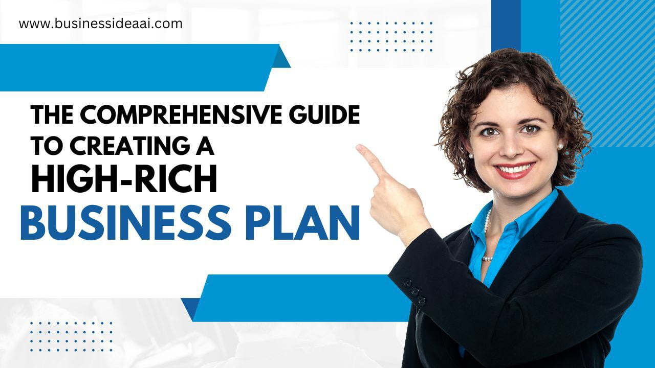 high rich online business plan