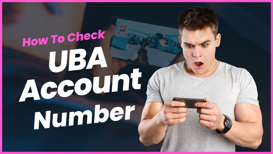 how to check uba account number on mobile phone